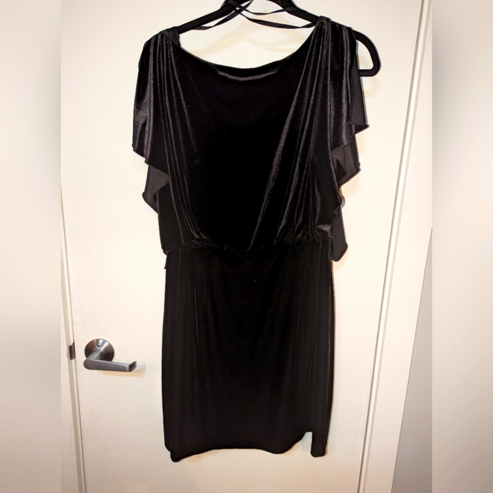 Gorgeous Jessica Simpson Velvet LBD Dress